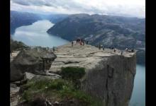 世界最危险的景点排行榜 挪威的布道石挪威语叫Preikestolen