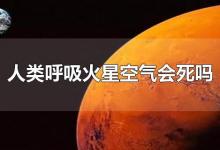 人类呼吸火星空气会死吗