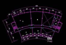 CAD怎么绘制弧形的建筑户型图?