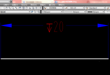 CAD图纸标注怎么添加深度符号?