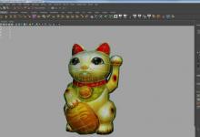 Maya2015怎么制作招财猫? Maya中NEX模型编辑功能的使用方法