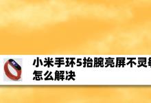 小米手环5抬腕亮屏响应速度怎么设置为灵敏还是标准?