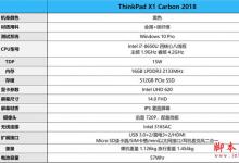 2018款ThinkPad X1 Carbon值得买？ThinkPad X1 Carbon 2018首发全面评测