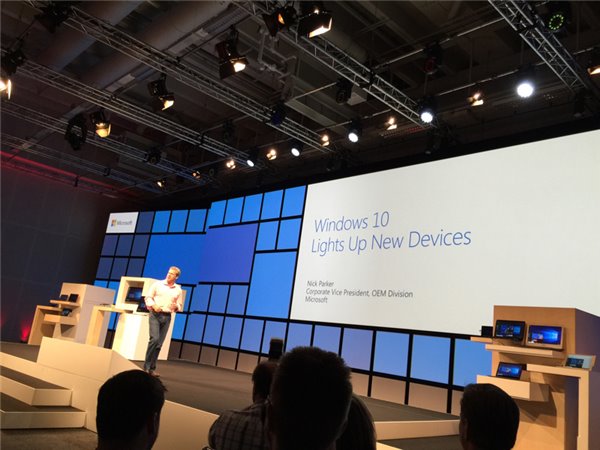 IFA2015：微软Win10 OEM新品发布会图文直播实录