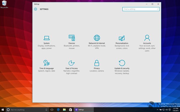 Win10 Build 10166桌面版高清图赏：微软WiFi亮相