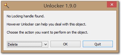 删除Windows系统中0字节文件的神器Unlocker介绍