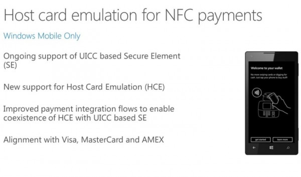 微软官方宣布Win10支持NFC移动支付技术HCE