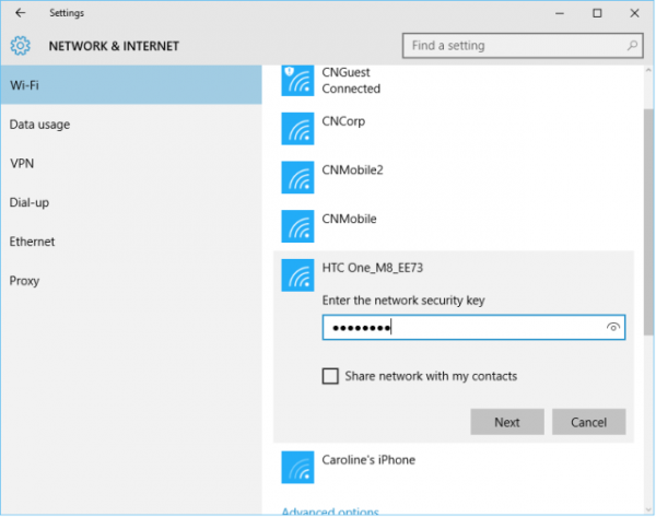 Windows 10的WiFi Sense或存安全隐患？   默认不共享密码