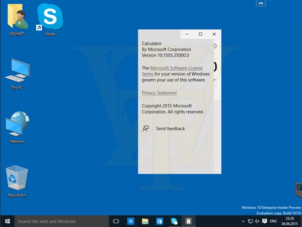 (图)Win10 Build 10135上手体验图集：RTM预览版近了