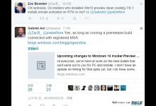 微软确认：Win10预览版可免费升级正式版并保留激活